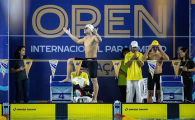 GABRIEL BANDEIRA, Open Internacional Paralímpico de natação