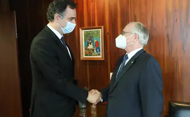 Ministro Edson Fachin recebe presidente do Senado, Rodrigo Pacheco - 18/04/2022
Foto: Antonio Augusto/secom/TSE