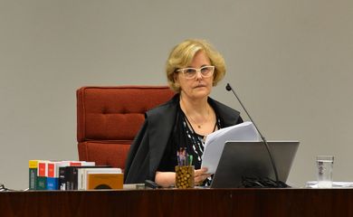 Sessão no STF da Primeira Turma presidida pelo ministra Rosa Weber para análise de ação penal contra o deputado Paulinho da Força  (José Cruz/Agência Brasil)