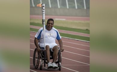 Luiz Claudio Alves - dardo - paralímpico