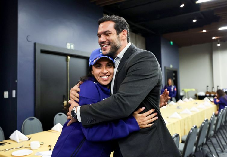 Lívia Villas Boas / CBF Brasília (DF), 31/05/2025 - Novo presidente da CBF projeta mais investimentos no futebol feminino.
Foto: Lívia Villas Boas / CBF
