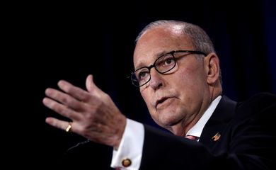  Larry Kudlow , EUA, China.  REUTERS/Carlos Barria/File Photo