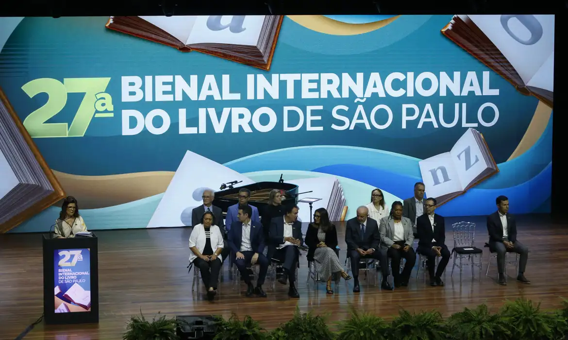 Paulo Pinto/Agência Brasil São Paulo (SP) 05/09/2024 Presidente Lula participa da abertura da Bienal do Livro de São Paulo
Foto: Paulo Pinto/Agência Brasil
