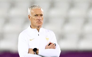 Didier Deschamps em Doha