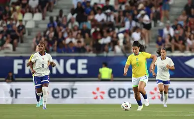brasil, frança, futebol feminino