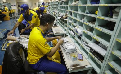 Brasília (DF) 24/01/2022 – Unidade de distribuição dos Correios em Brasília.
Foto: Joédson Alves/Agência Brasil