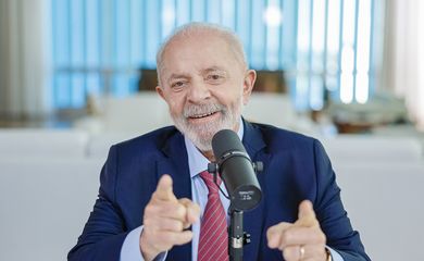 Brasília (DF), 11/09/2024 - Presidente da República, Luiz Inácio Lula da Silva, durante entrevista à Rádio Norte FM, no Palácio da Alvorada. Foto: Ricardo Stuckert/PR