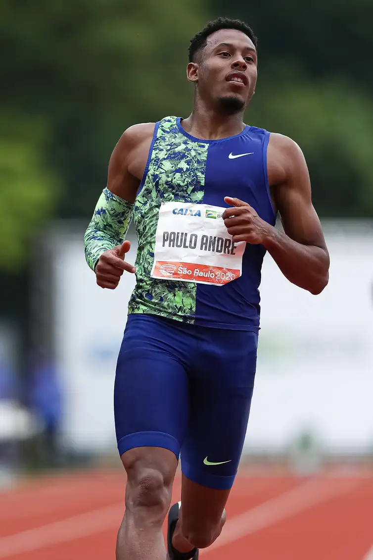 Paulo André de Oliveira, do Pinheiros, é um dos favoritos nos 100 metros no Troféu Brasil.