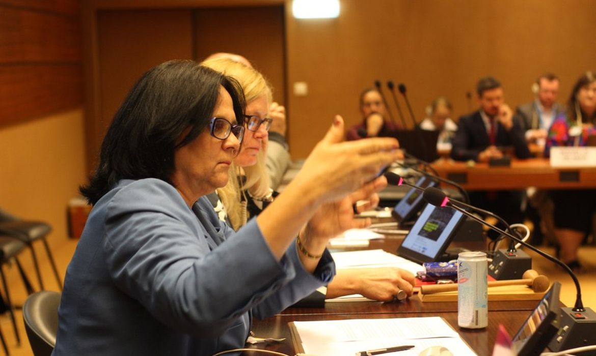 Damares disse que promover o direito das mulheres é um dos principais objetivos da atual gestão do governo federal