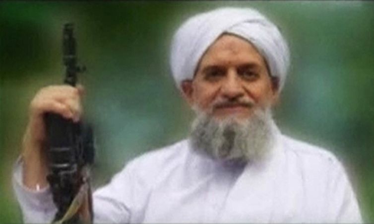 Líder da Al Qaeda, Ayman al-Zawahiri, em imagem retirada de vídeo divulgado em setembro de 2011