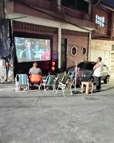Cinema na rua 