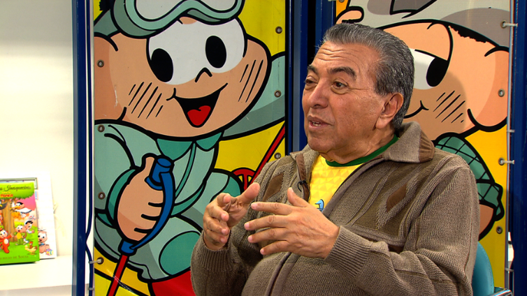 Aos 82 anos, o renomado cartunista Maurício Sousa conquista também público do Youtube