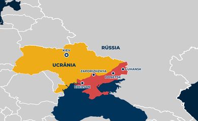 Rússia declara lei marcial nas quatro regiões da Ucrânia anexadas