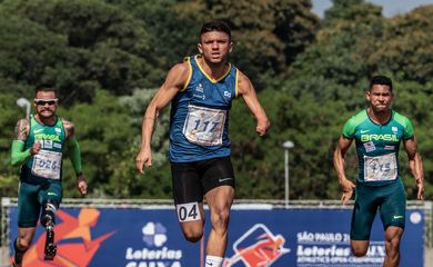 Petrucio Ferreira no Open Internacional Loterias Caixa de Atletismo e Natação em 2018