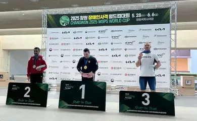 Alexandre Basso. tiro esportivo paralímpico, Copa do Mundo, 2025