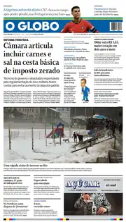Capa do Jornal O Globo Edição 2024-07-02