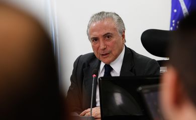 Brasília - Reunião de Michel Temer com líderes e senadores da base aliada (Marcos Corrêa/PR)