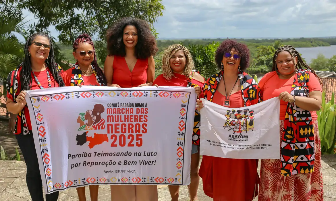 Brasilia 23/11/2025 - Marcha de Mulheres Negras 2025.
Foto: Abayomi/Divulgação