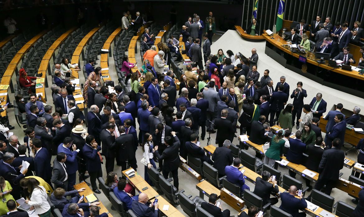 Brasília (DF) 02/05/2023 Sessão da Câmara que tentou votar o PL 2630.  Foto Lula Marques/ Agência Brasil.