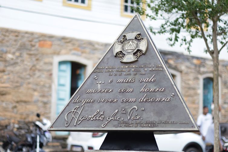 Rio de Janeiro-12/01/2025  Mais vale morrer com honra do que viver com desonra”. O trecho é da carta de Dona Hipólita Jacinta Teixeira de Mello que avisou o Padre Toledo da prisão de Tiradentes no Rio de Janeiro, em 1789 Foto Matteus Ferreira/ Arquivo pessoal