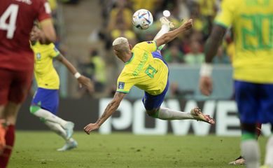 Brasil, Sérvia, Copa do Catar, Copa 2022, Catar - gol de voleio - Richarlison