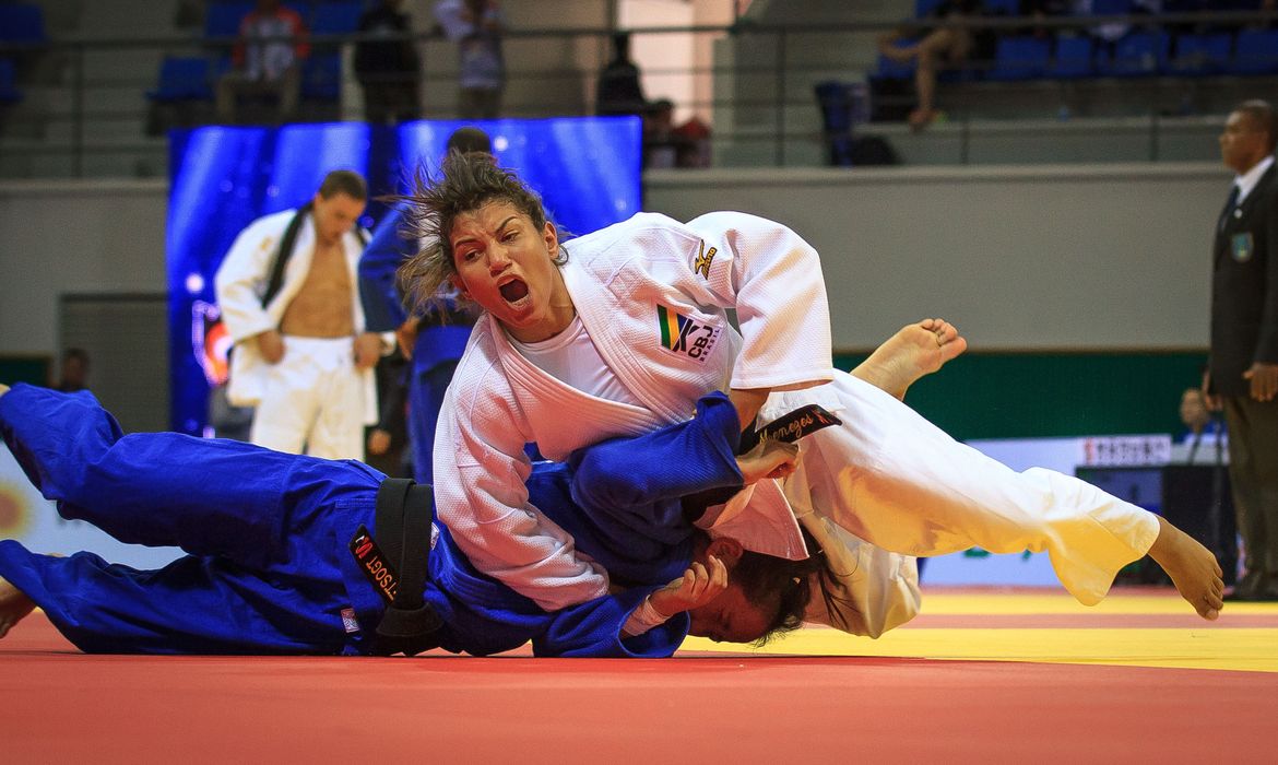 Coreia do Sul - Judô garantiu para o Brasil medalhas de ouro, prata e bronze nos Jogos Mundiais Militares 2015 (Sgt. Johnson Barros/ Ministério da Defesa)