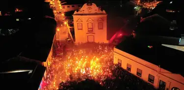 Procissão do Fogaréu, manifestação religiosa na Cidade de Goiás