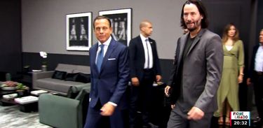 Keanu Reeves visita João Dória