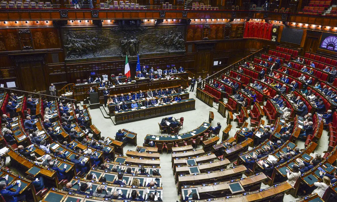 Rome, Chamber of Deputies Question time with the Prime Minister in the photo the hall (Photo by STEFANO CAROFEI / ipa-agency.net/IPA/Sipa USA)No Use United Kingdom. No Use Italy.