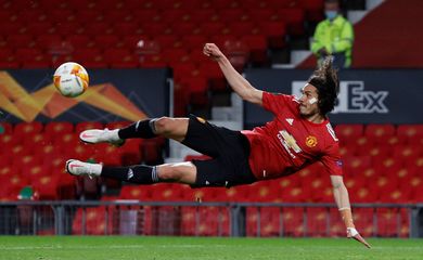 Reuters/Phil Noble/Direitos Reservados Cavani, manchester united, liga europa