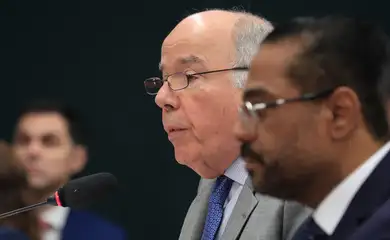 Brasília - 01/10/2025 -Reunião da Comissão de Relações Exteriores e de Defesa Nacional da Câmara para ouvir o ministro das Relações Exteriores, Mauro Vieira. Foto: Lula Marques/ Agência Brasil.