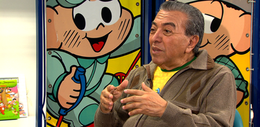 Aos 82 anos, o renomado cartunista Maurício Sousa conquista também público do Youtube