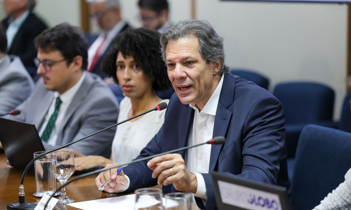 Brasília (DF) 20/12//2024 Ministro da Fazenda, Fernando Haddad, durante café da manhã com jornalistas  Foto: Fabio Rodrigues-Pozzebom/ Agência Brasil