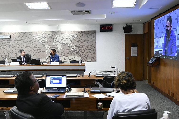 Geraldo Magela Comissão Temporária Externa líder indígena e ex-coordenador da União dos Povos Indígenas do Vala do Javari (Univaja), Jader Marubo