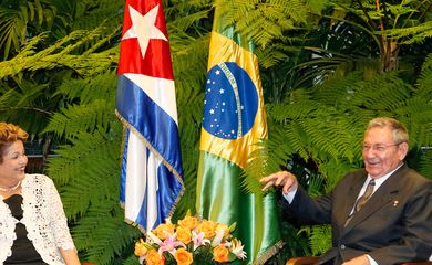 Havana (Cuba) - Presidenta Dilma Rousseff durante reunião bilateral com o presidente de Cuba, Raúl Castro (Roberto Stuckert Filho/Presidência da República)