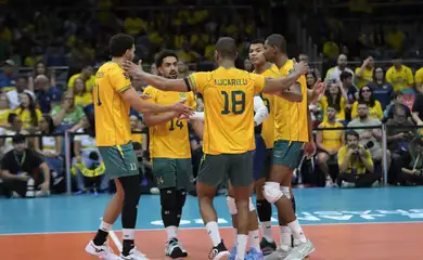 Brasil x Venezuela - Campeonato Sul-Americano por Banco do Brasil. Foto: CBV/Divulgação