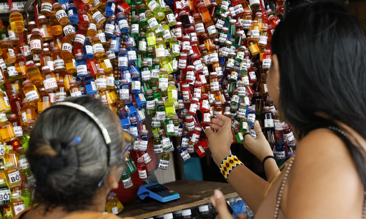 Belém (PA) 14/12/2024 – O mercado Ver-o-Peso, em Campina. Foto: Fernando Frazão/Agência Brasil
