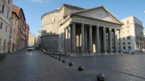 O que mantém de pé as construções da Roma antiga?