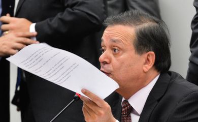 Brasília -  Deputado Jovair Arantes (PTB-GO), relator do pedido de impeachment da presidenta Dilma Rousseff na comissão especial da Câmara