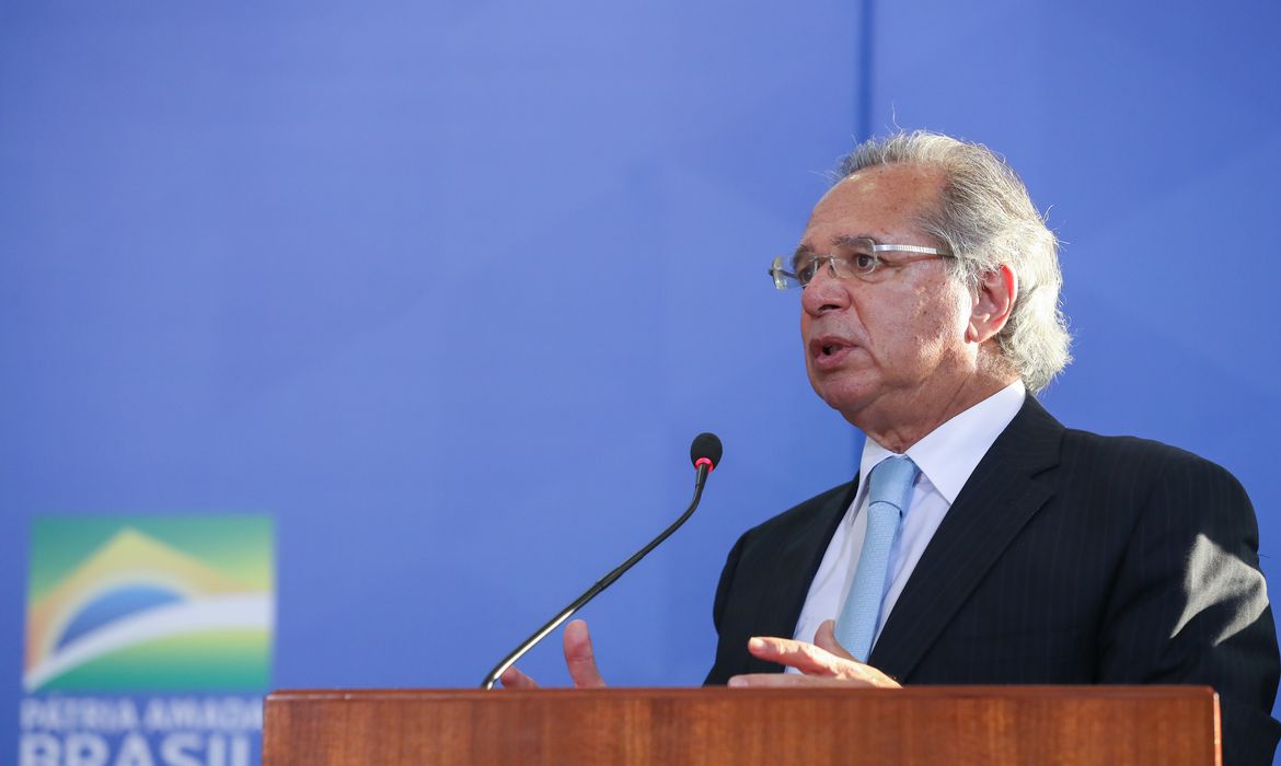 Ministro de Estado da Economia, Paulo Roberto Nunes Guedes.