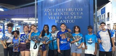 Filhos da Águia da Portela, escola de samba mirim