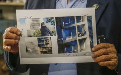 São Paulo (SP) 19/01/2023 - Empresário Hiroshi Shimuta sobrevivente do incêndio do Edifício Joelma.
Foto: Paulo Pinto/Agência Brasil