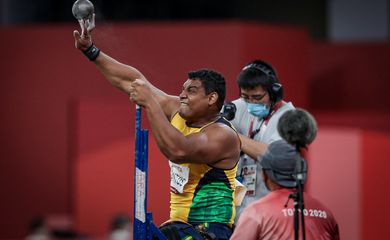 Wallace dos Santos conquista bronze no arremesso de peso - Paralimpíada - Tóquio 2020