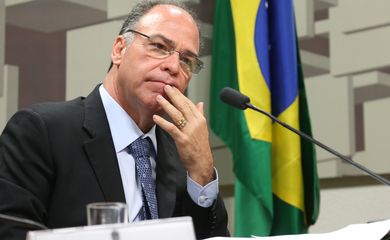 Brasília - O senador Fernando Bezerra fez a leitura do relatório do projeto de regulamentação dos jogos de azar durante a reunião da Comissão Especial do Desenvolvimento Nacional (Fabio Rodrigues Pozzebom/Agência Brasil)