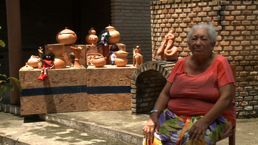 Dona Irineia, artesã do Muquém, reconhecida como patrimônio vivo de Alagoas