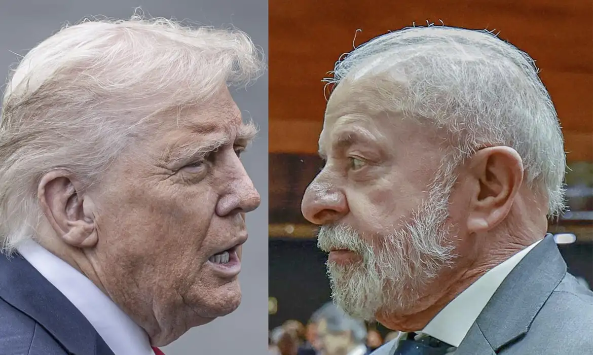 Reuters/Mehmet Eser/Anadolu/Proibida reprodução e Ricardo Stuckert/PR Brasília (DF), 06/10/2025 – Montagem com fotos dos presidentes Donald Trump (USA) e Lula (Brasil).
Fotos: Reuters/Mehmet Eser/Anadolu/Proibida reprodução e Ricardo Stuckert/PR