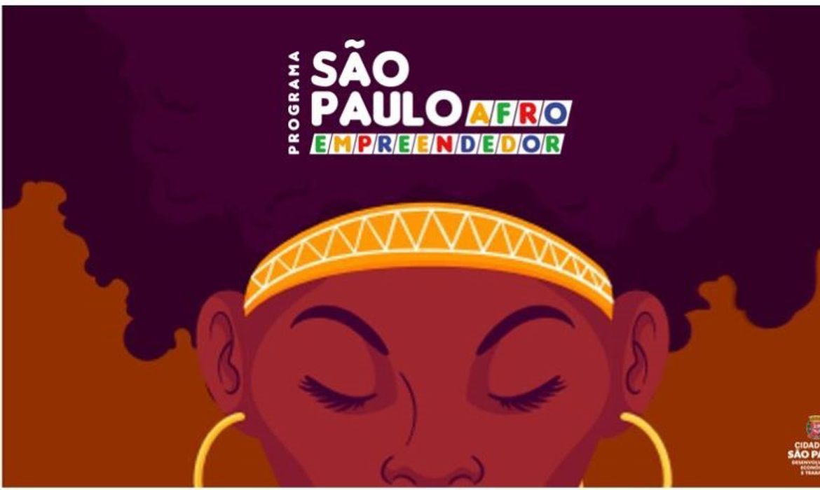 São Paulo (SP), 30/09/2024 - Arte para a matéria Programa São Paulo Afroempreendedor. Arte/Prefeitura de SP