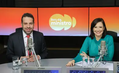 Brasília, (DF), 25/11/2025 – Ministro da Secretária-geral, Guilherme Boulos, participa do programa Bom dia, Ministro, na Empresa Brasil de Comunicação (EBC).
Foto: Fabio Rodrigues-Pozzebom/ Agência Brasil