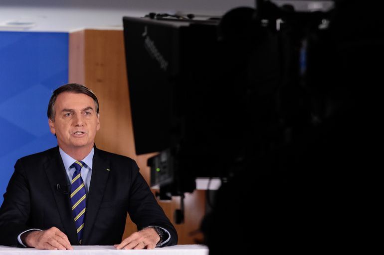 O presidente da República, Jair Bolsonaro, faz pronunciamento  em Rede Nacional de Rádio e Televisão.