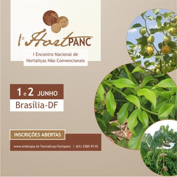 1º HortPanc acontece nos dias 1 e 2 de junho, em Brasília 